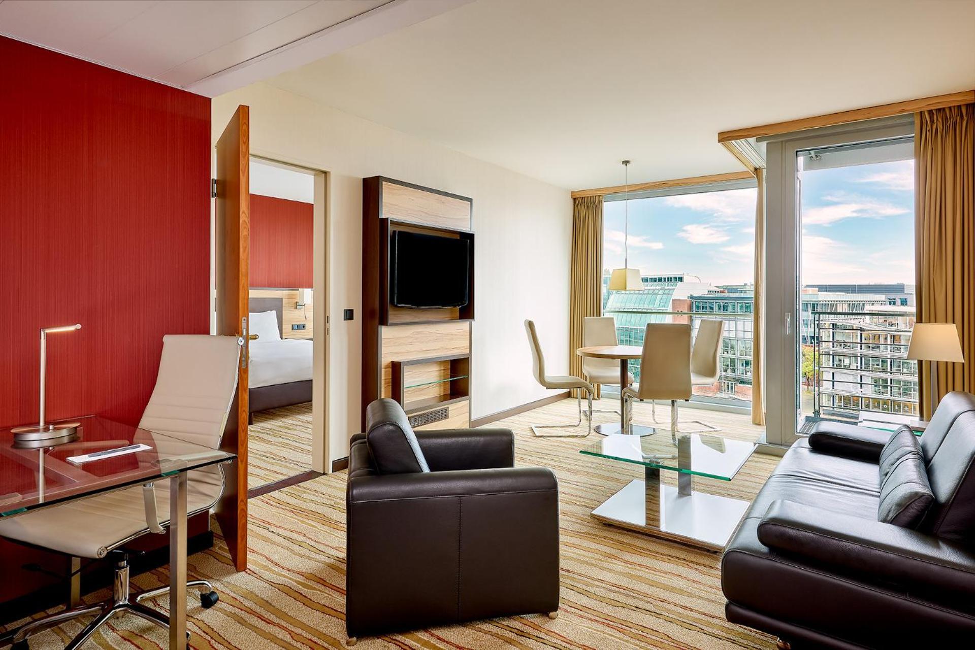 Courtyard By Marriott Duesseldorf Hafen Hotell Exteriör bild