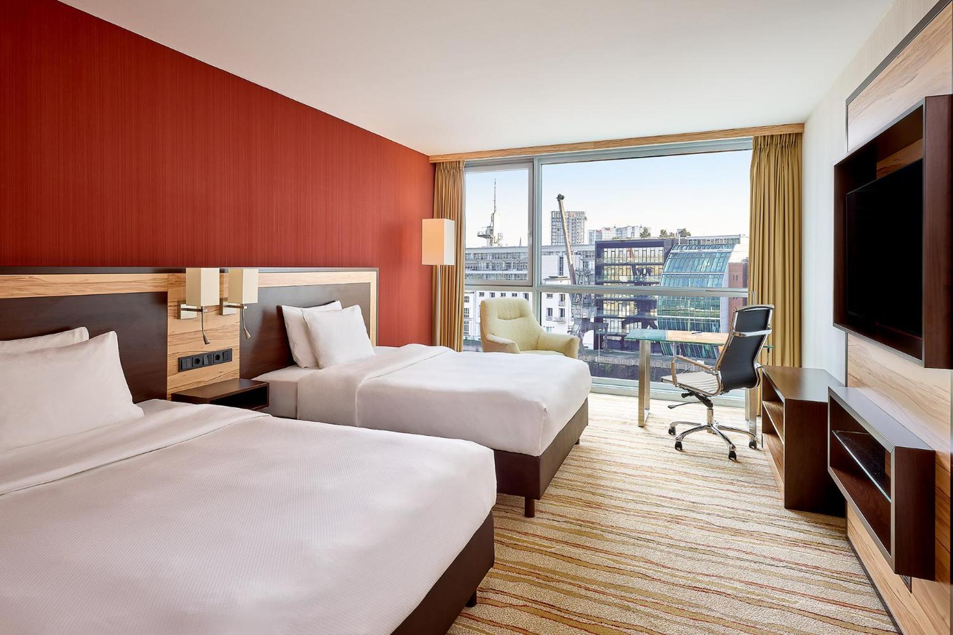 Courtyard By Marriott Duesseldorf Hafen Hotell Exteriör bild